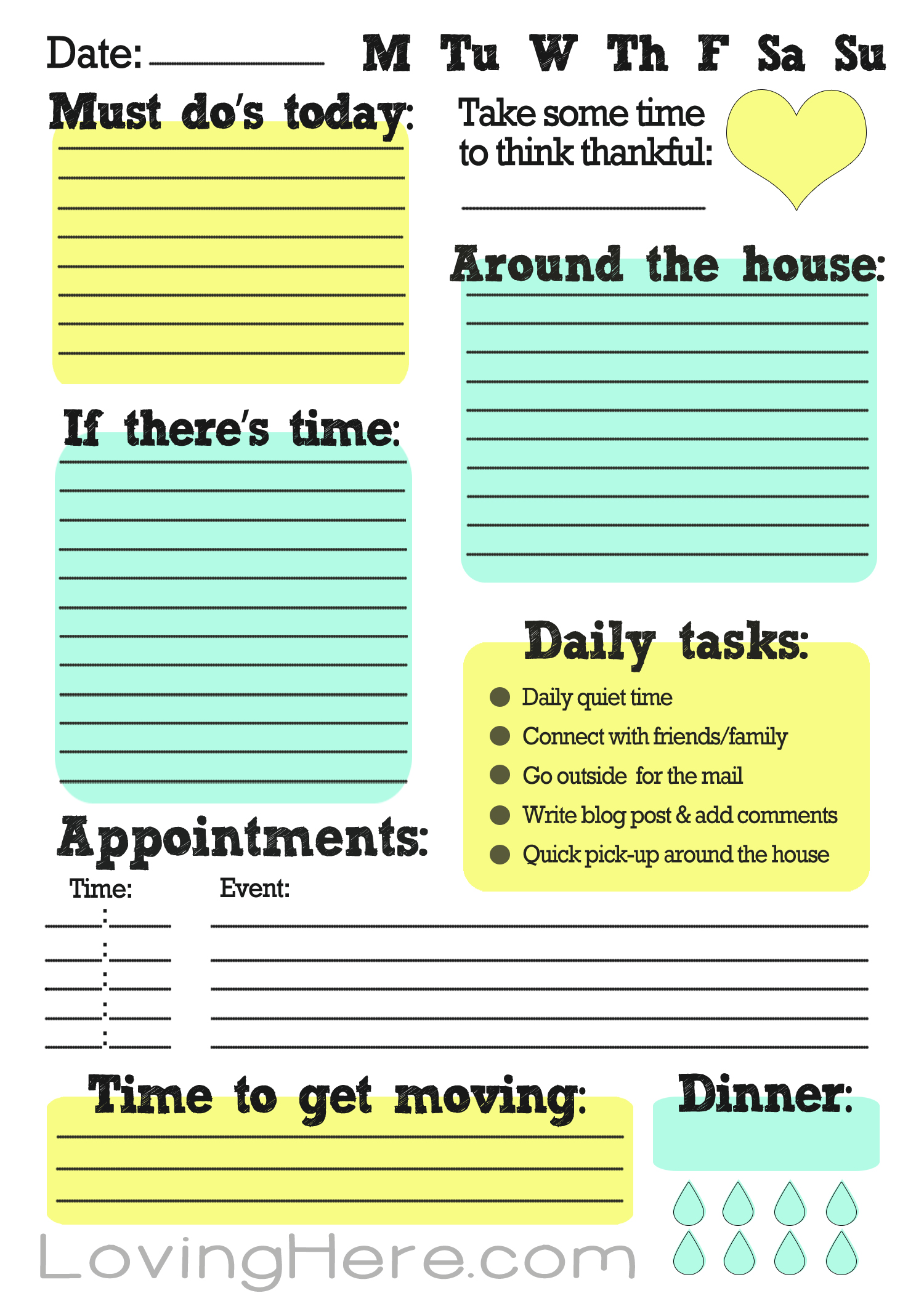 Printable To Do Lists For Work