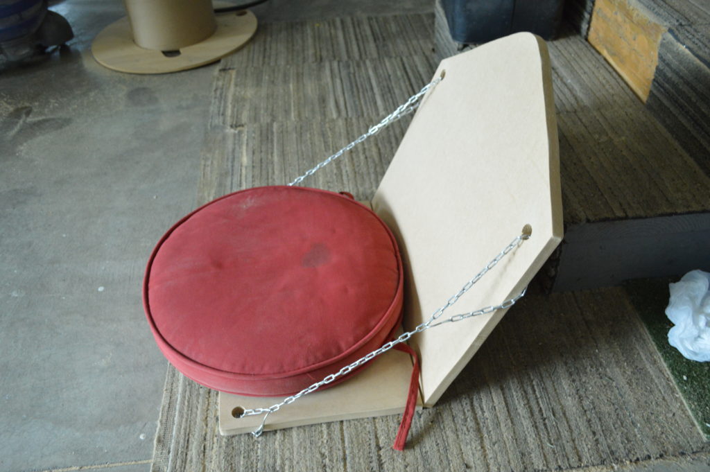 DIY Stadium Seat made with NuFoam - Morena's Corner