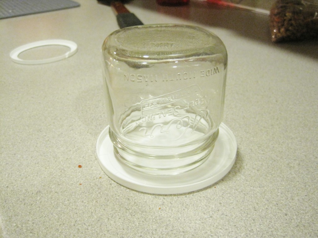 mason jar toothbrush holder  DIY 2
