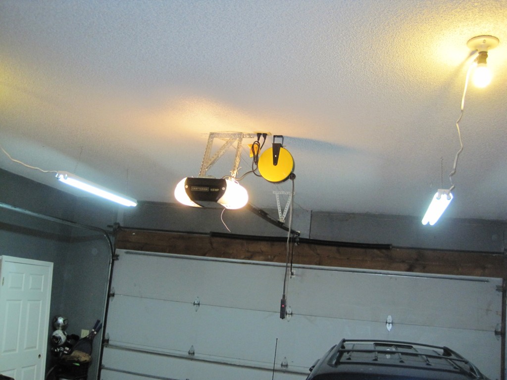 Finished Garage Lights