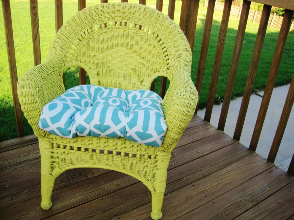 Painted Wicker Furniture 13