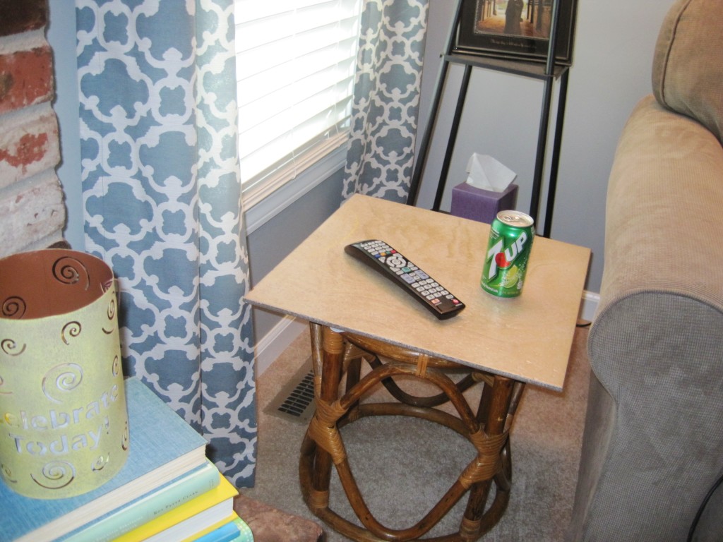 Makeshift End Table