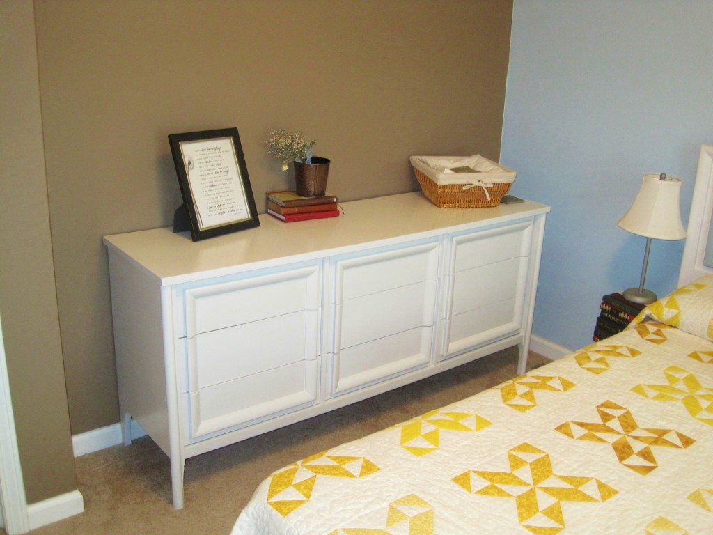 New dresser in guest room