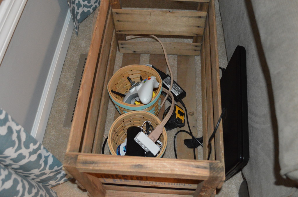 Inside Crate End Table