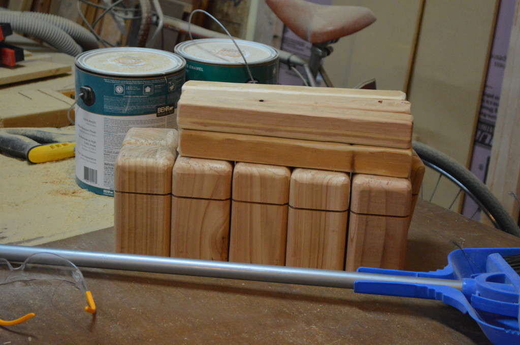 DIY Wooden Kubb Pieces 6