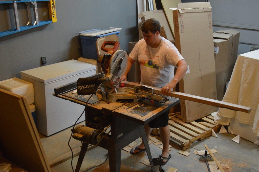 Making DIY Wooden Kubb Pieces