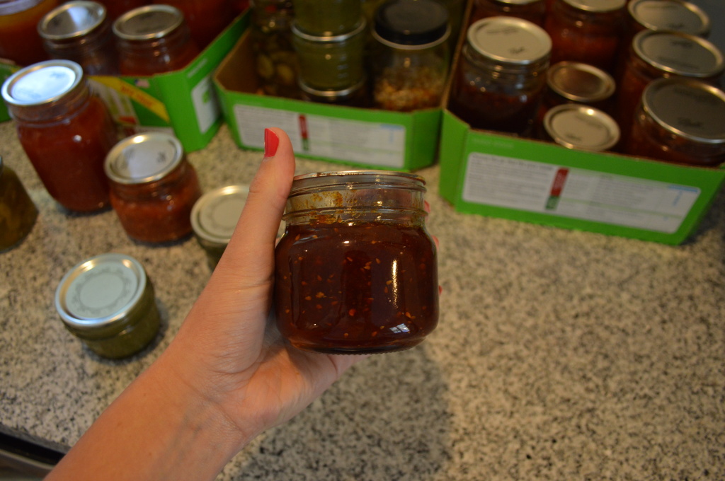 Home cAnned Spicy Tomato Jam