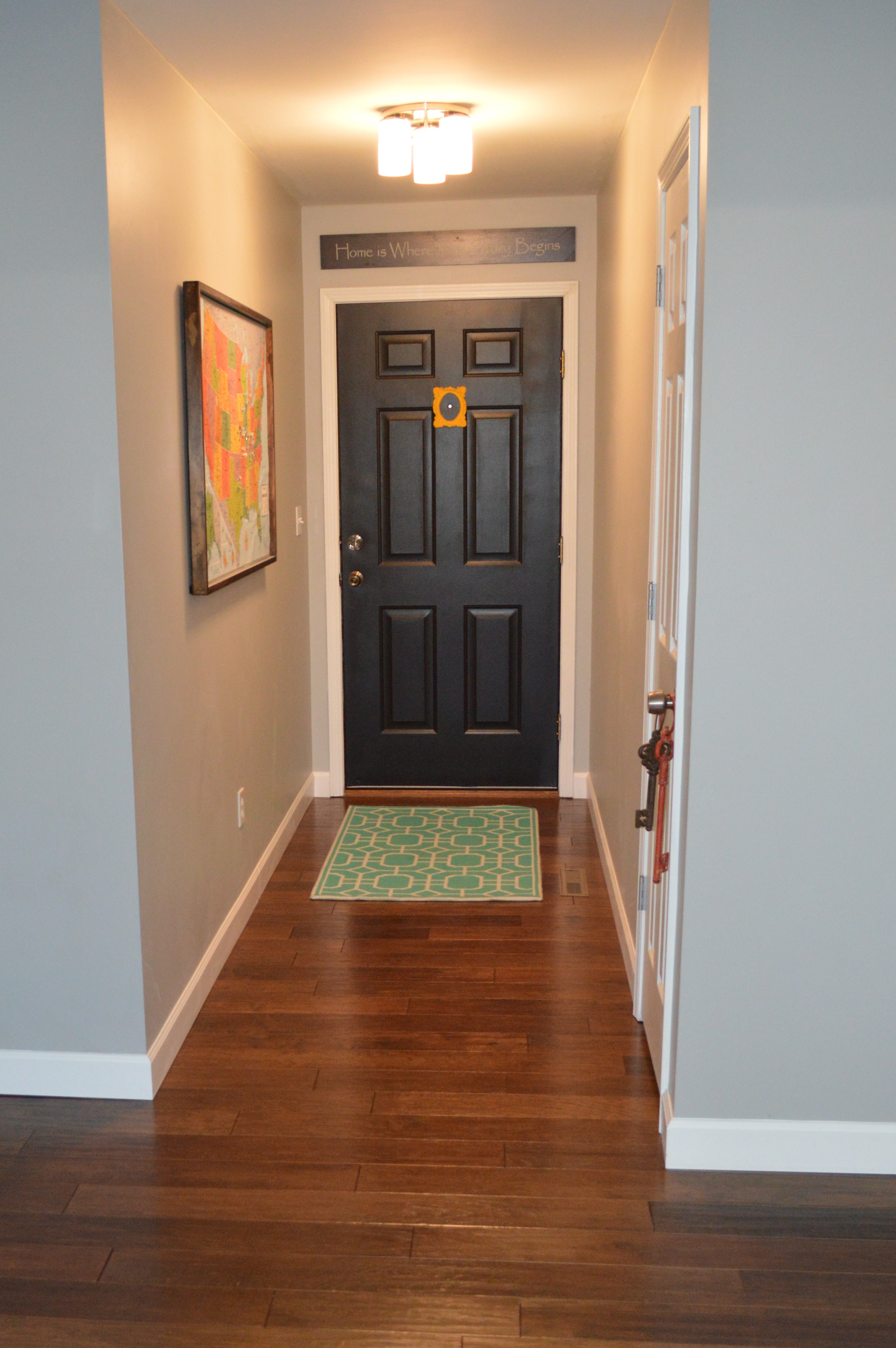 The First Look At Our Flooring Loving, Laminate Flooring Entryway