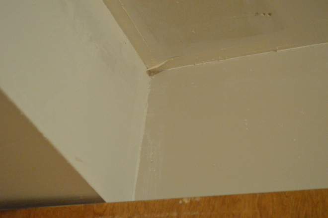 One Step Forward...More Tips For DIY Popcorn Ceiling Removal - Loving Here