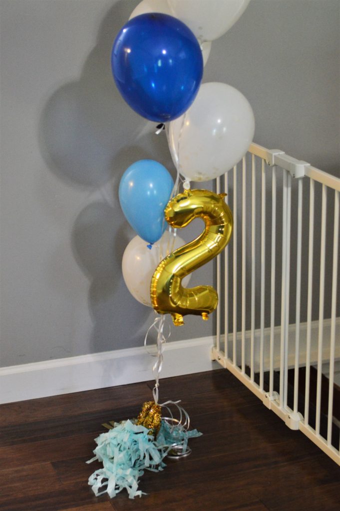 2nd birthday balloons