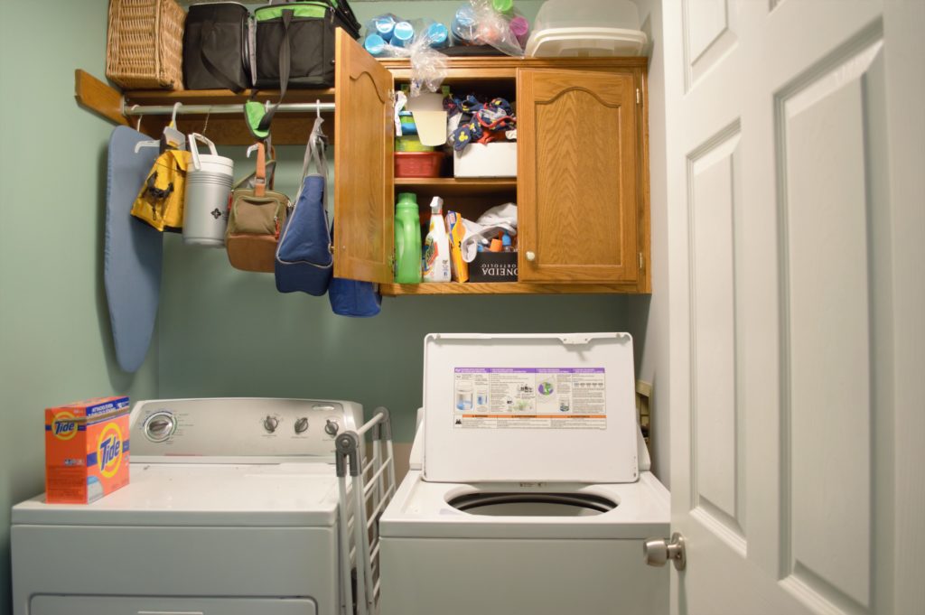Laundry Room Makeover - Fall 2018 One Room Challenge Kickoff - Loving Here